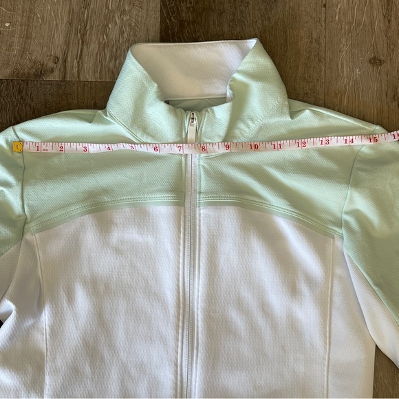 ADIDAS GOLF Full Zipped Womens Lightweight Pullover Long Sleeve Size Small - Picture 6 of 9